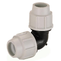 Plasson Compression Elbow 16 Bar (WRAS Approved)
